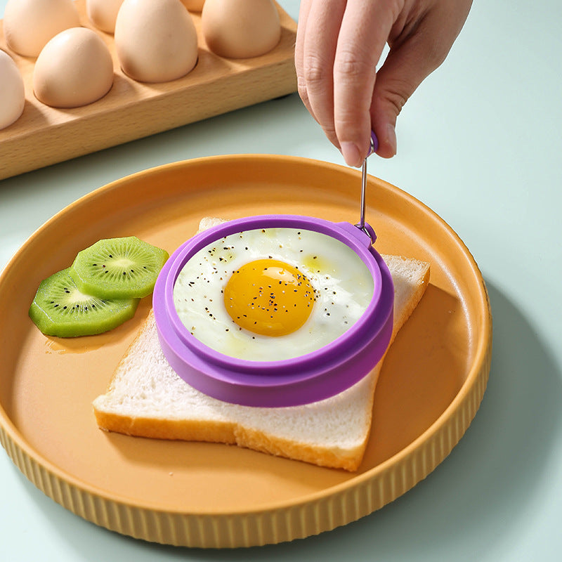 Wholesale Round Heart Shape Silicone Egg Set